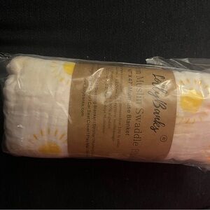 Yellow Muslin Swaddle Blanket